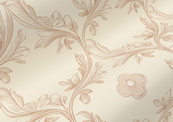 Trellis Prints, Vine and Bloom Romsey Manson - Roller Blind - Image 4